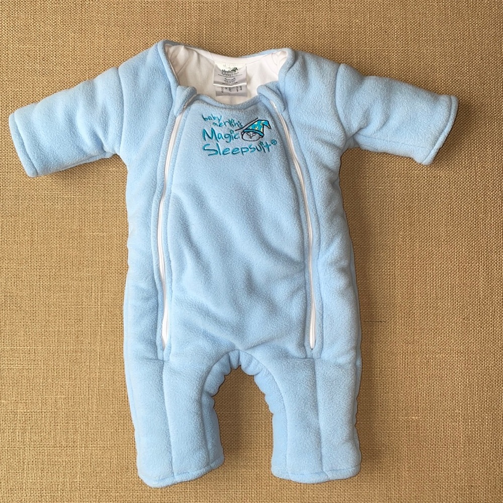 EUC Magic Merlin baby sleep suit size small